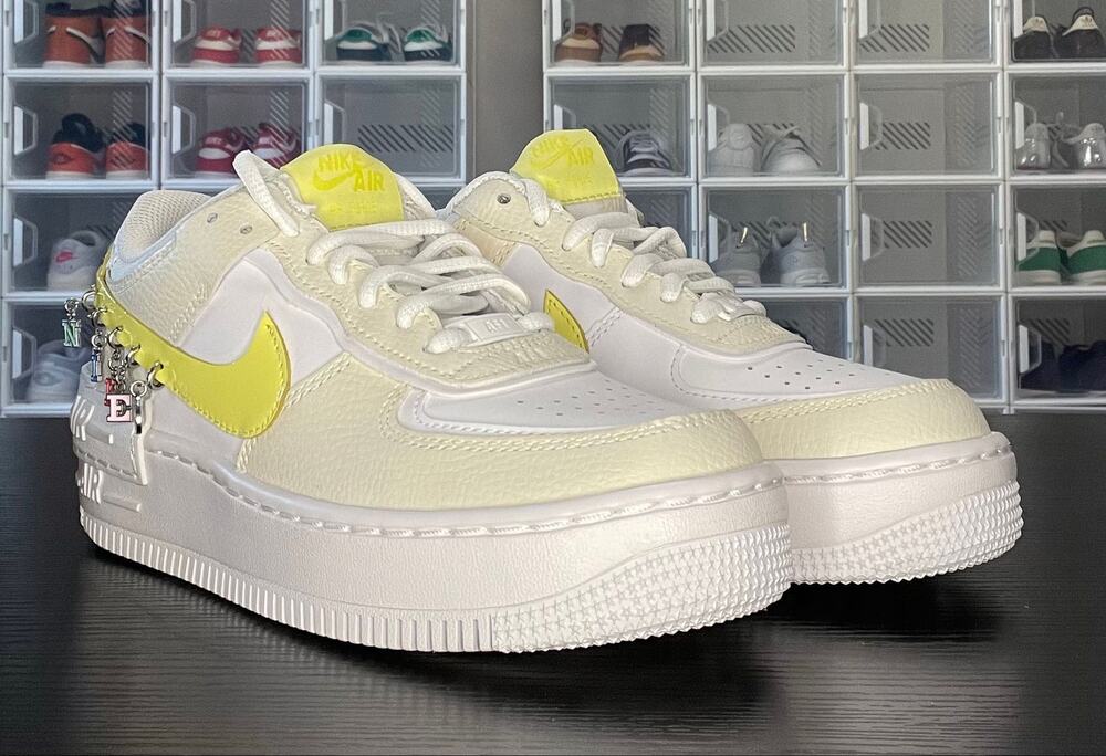 Nike Air Force 1 Shadow Have a Nike Day Pale Ivory Yellow Women’s Size 6